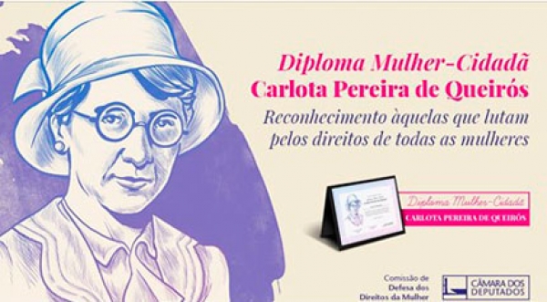 Ir. Conceição é indicada para o Prêmio Mulher Cidadã Carlota Queirós.